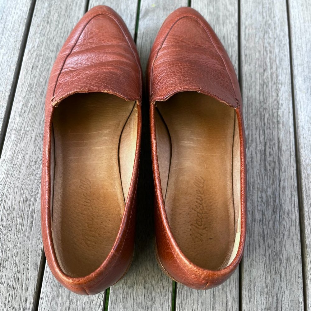 Madewell Brown Leather Loafers - Picture 5 of 10